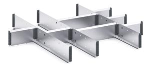 Cubio Metal / Steel Divider Kit ETS-87100-6 11 Compartment Bott Cubio Steel Divider Kits 54/43020666 Cubio Divider Kit ETS 87100 6 11 Comp.jpg